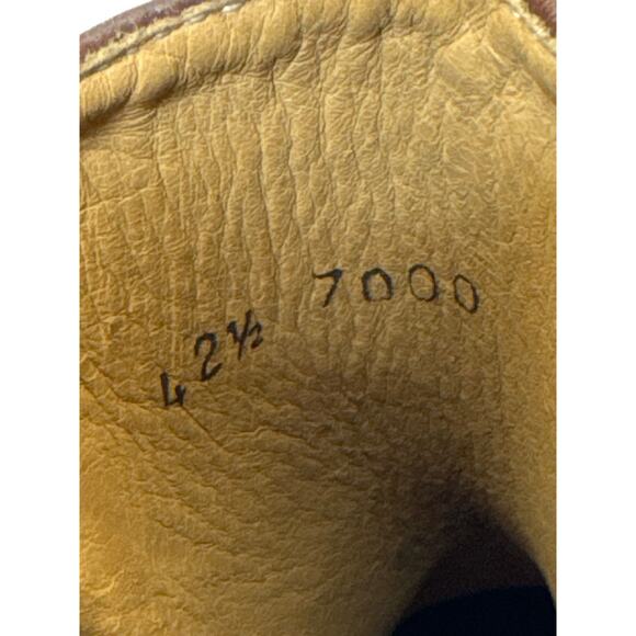 Qüero handmade Spanish Chelsea leather brown boots size 9 - Picture 11 of 12